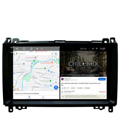 Navigatie 2K Mercedes Benz Sprinter, Viano, Vito, A/B Class, Crafter, Android, S-Quadcore / 4GB RAM + 64GB ROM, 9.5 Inch - AD-BGS90042K+AD-BGRKIT407