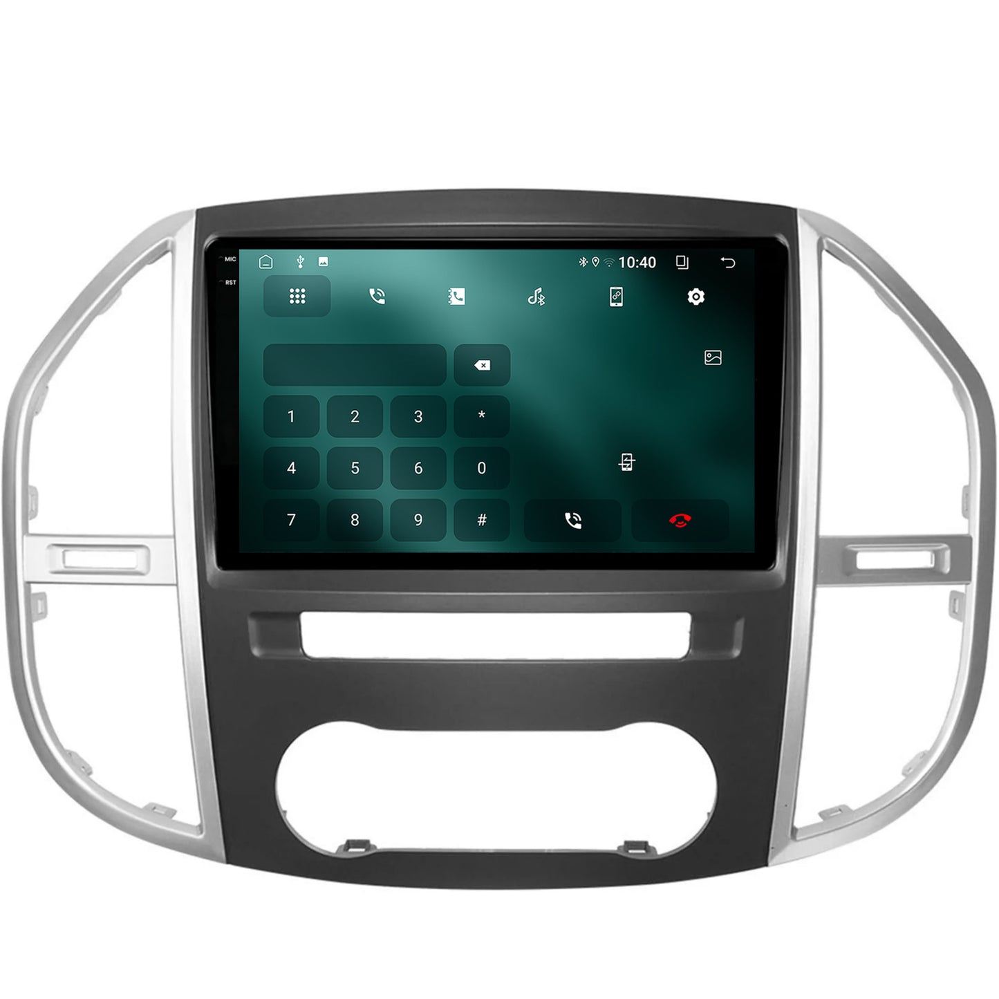 Navigatie 2K Mercedes Benz Vito (2016+), Android, S-Quadcore / 4GB RAM + 64GB ROM, 10.36 Inch - AD-BGS100042K+AD-BGRKIT407V3