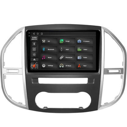 Navigatie 2K Mercedes Benz Vito (2016+), Android, S-Quadcore / 4GB RAM + 64GB ROM, 10.36 Inch - AD-BGS100042K+AD-BGRKIT407V3