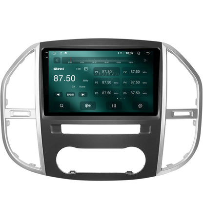 Navigatie 2K Mercedes Benz Vito (2016+), Android, S-Quadcore / 4GB RAM + 64GB ROM, 10.36 Inch - AD-BGS100042K+AD-BGRKIT407V3