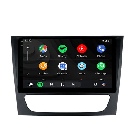 Navigatie 2K Mercedes Benz W211/CLS, Android, S-Quadcore / 4GB RAM + 64GB ROM, 9.5 Inch - AD-BGS90042K+AD-BGRKIT415