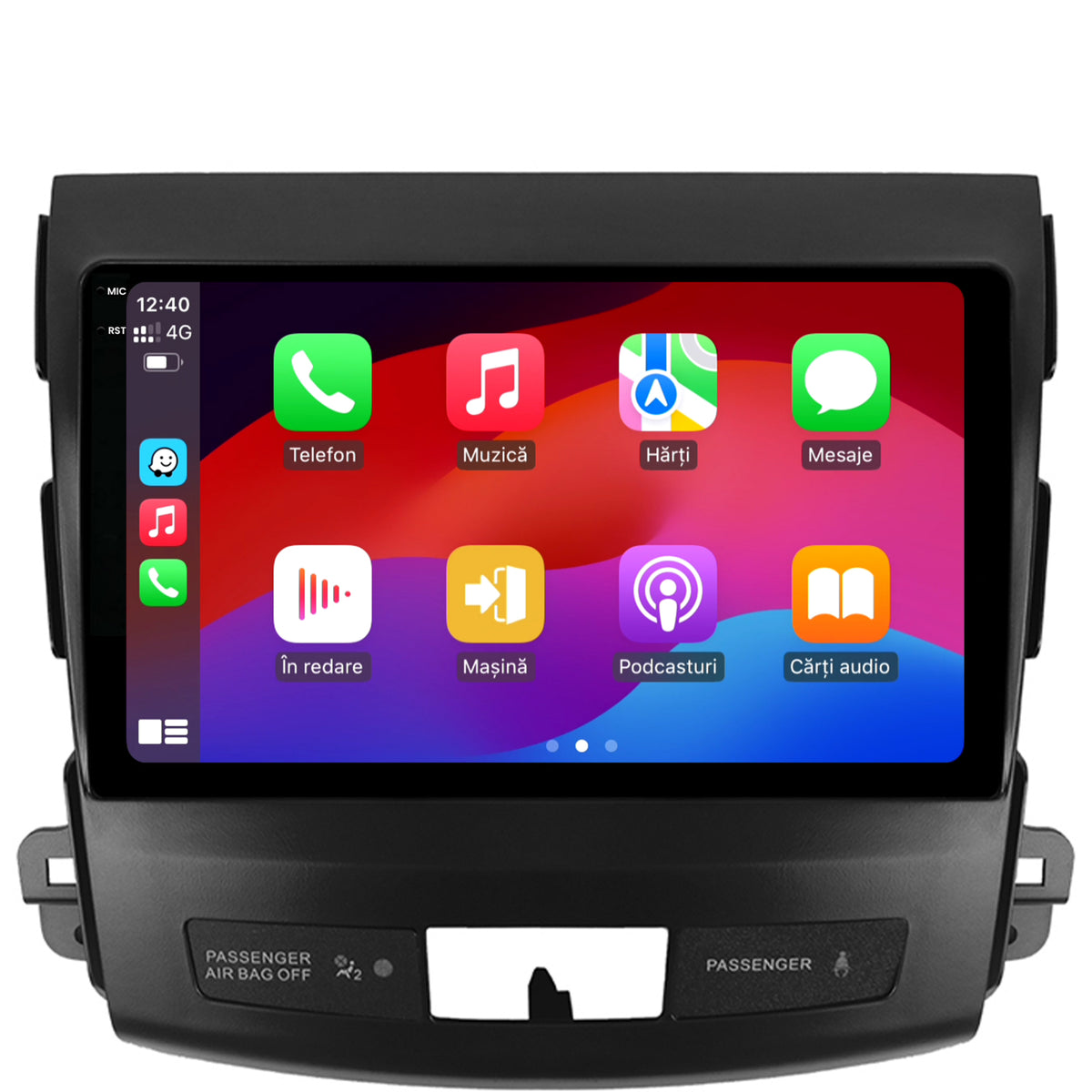 Navigatie 2K Mitstubishi Outlander / Peugeot 4007 / Citroen C-Crosser, Android, S-Quadcore / 4GB RAM + 64GB ROM, 9.5 Inch - AD-BGS90042K+AD-BGRKIT276
