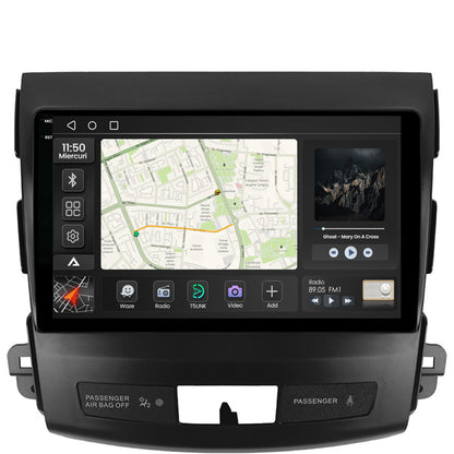 Navigatie 2K Mitstubishi Outlander / Peugeot 4007 / Citroen C-Crosser, Android, S-Quadcore / 4GB RAM + 64GB ROM, 9.5 Inch - AD-BGS90042K+AD-BGRKIT276