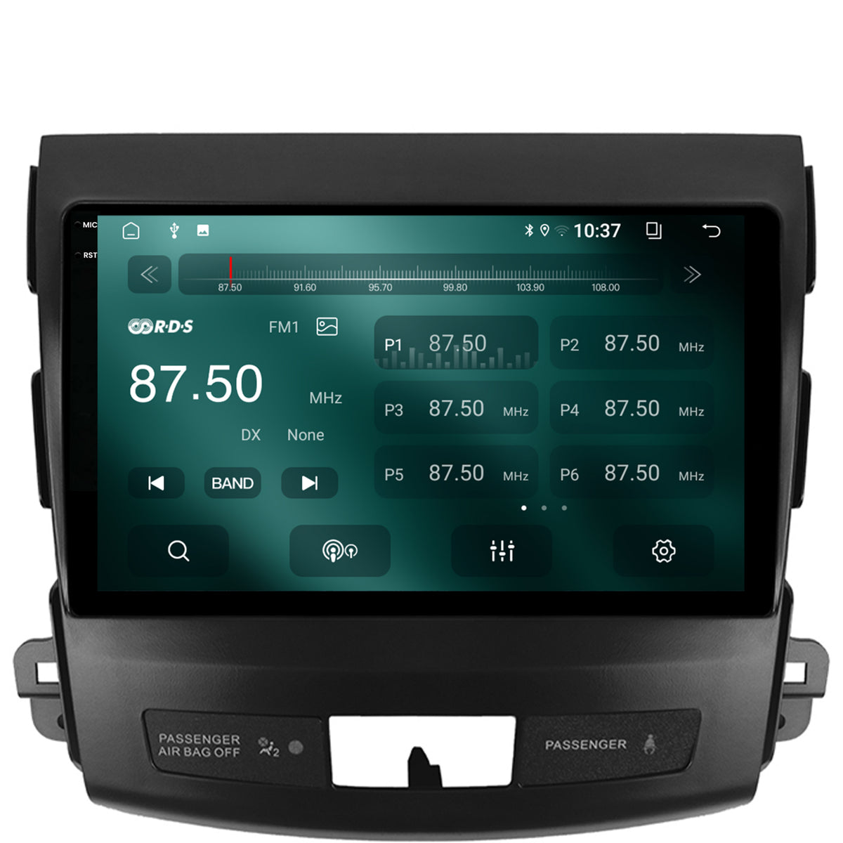 Navigatie 2K Mitstubishi Outlander / Peugeot 4007 / Citroen C-Crosser, Android, S-Quadcore / 4GB RAM + 64GB ROM, 9.5 Inch - AD-BGS90042K+AD-BGRKIT276