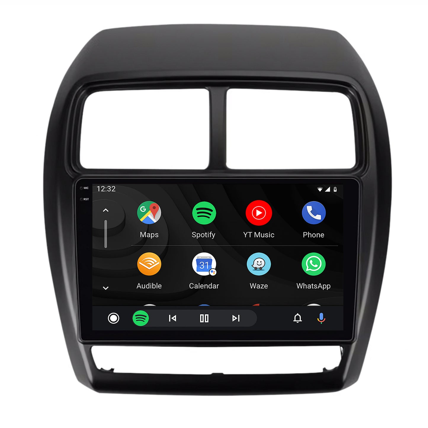Navigatie 2K Mitsubishi ASX (2016-2019), Android, S-Quadcore / 4GB RAM + 64GB ROM, 9.5 Inch - AD-BGS90042K+AD-BGRKIT267V2