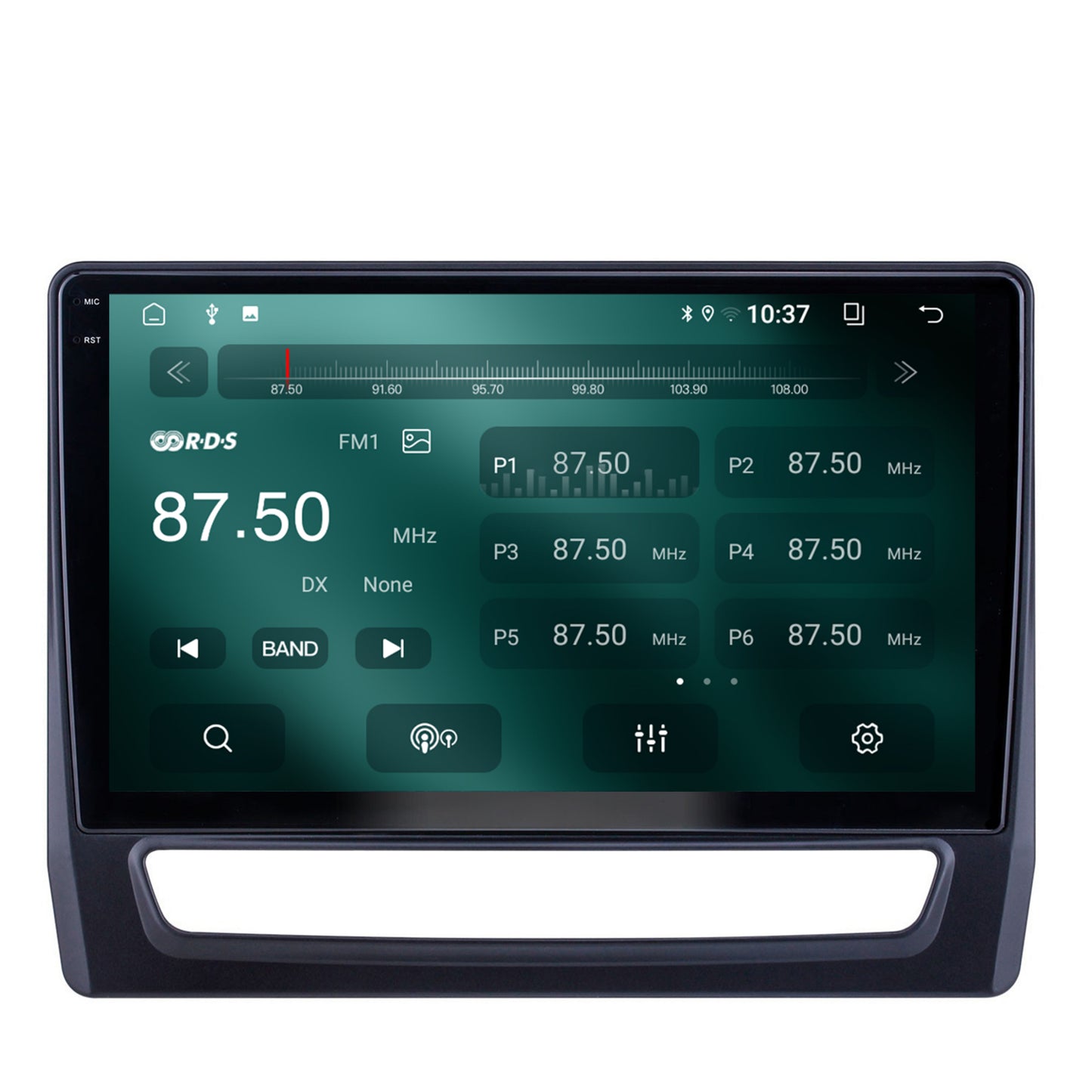 Navigatie 2K Mitsubishi ASX (2019+), Android, S-Quadcore / 4GB RAM + 64GB ROM, 10.36 Inch - AD-BGS100042K+AD-BGRKIT267V4