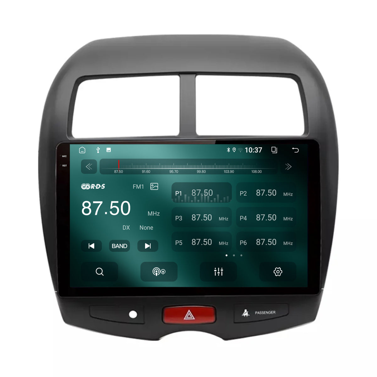 Navigatie 2K Mitsubishi ASX / Peugeot 4008 (2010-2018), Android, S-Quadcore / 4GB RAM + 64GB ROM, 10.36 Inch - AD-BGS100042K+AD-BGRKIT267