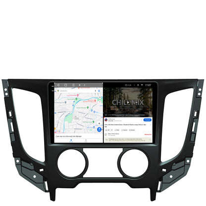 Navigatie 2K Mitsubishi L200 (2014-2020), Android, S-Quadcore / 4GB RAM + 64GB ROM, 9.5 Inch - AD-BGS90042K+AD-BGRKIT273