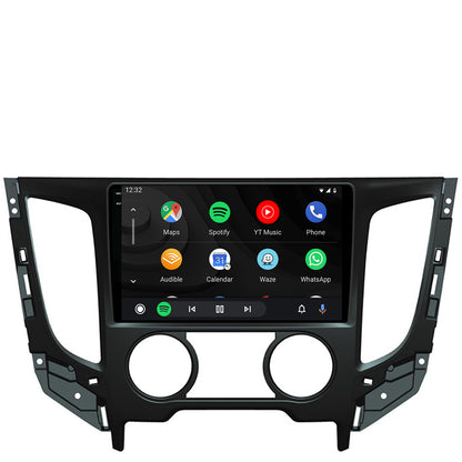 Navigatie 2K Mitsubishi L200 (2014-2020), Android, S-Quadcore / 4GB RAM + 64GB ROM, 9.5 Inch - AD-BGS90042K+AD-BGRKIT273