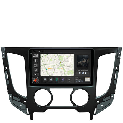 Navigatie 2K Mitsubishi L200 (2014-2020), Android, S-Quadcore / 4GB RAM + 64GB ROM, 9.5 Inch - AD-BGS90042K+AD-BGRKIT273