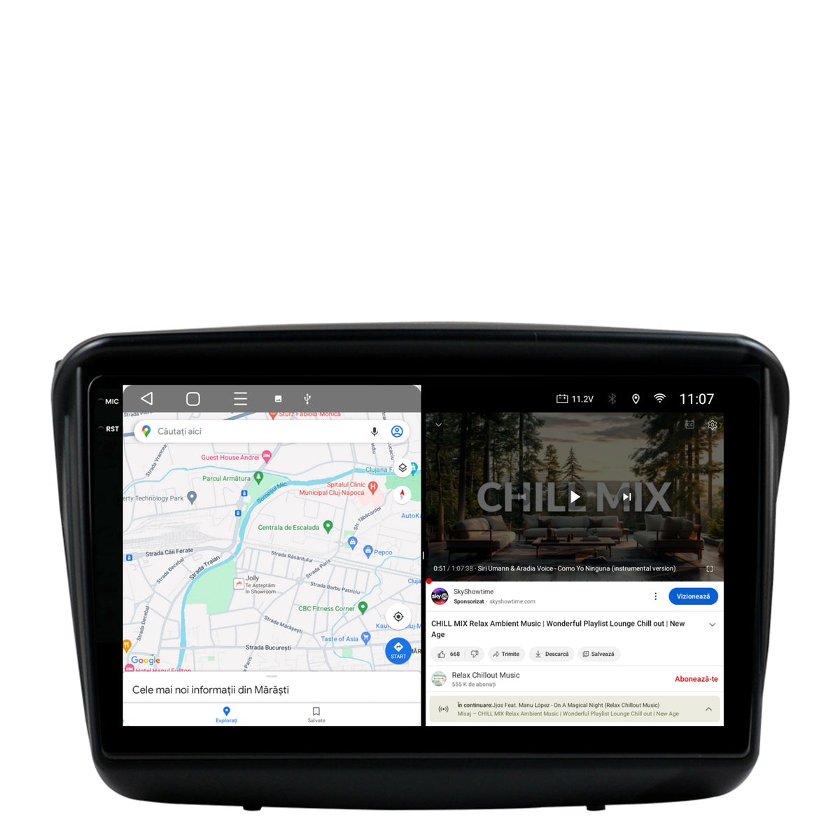 Navigatie 2K Mitsubishi L200 / Pajero Sport, Android, S-Quadcore / 4GB RAM + 64GB ROM, 9.5 Inch - AD-BGS90042K+AD-BGRKIT278
