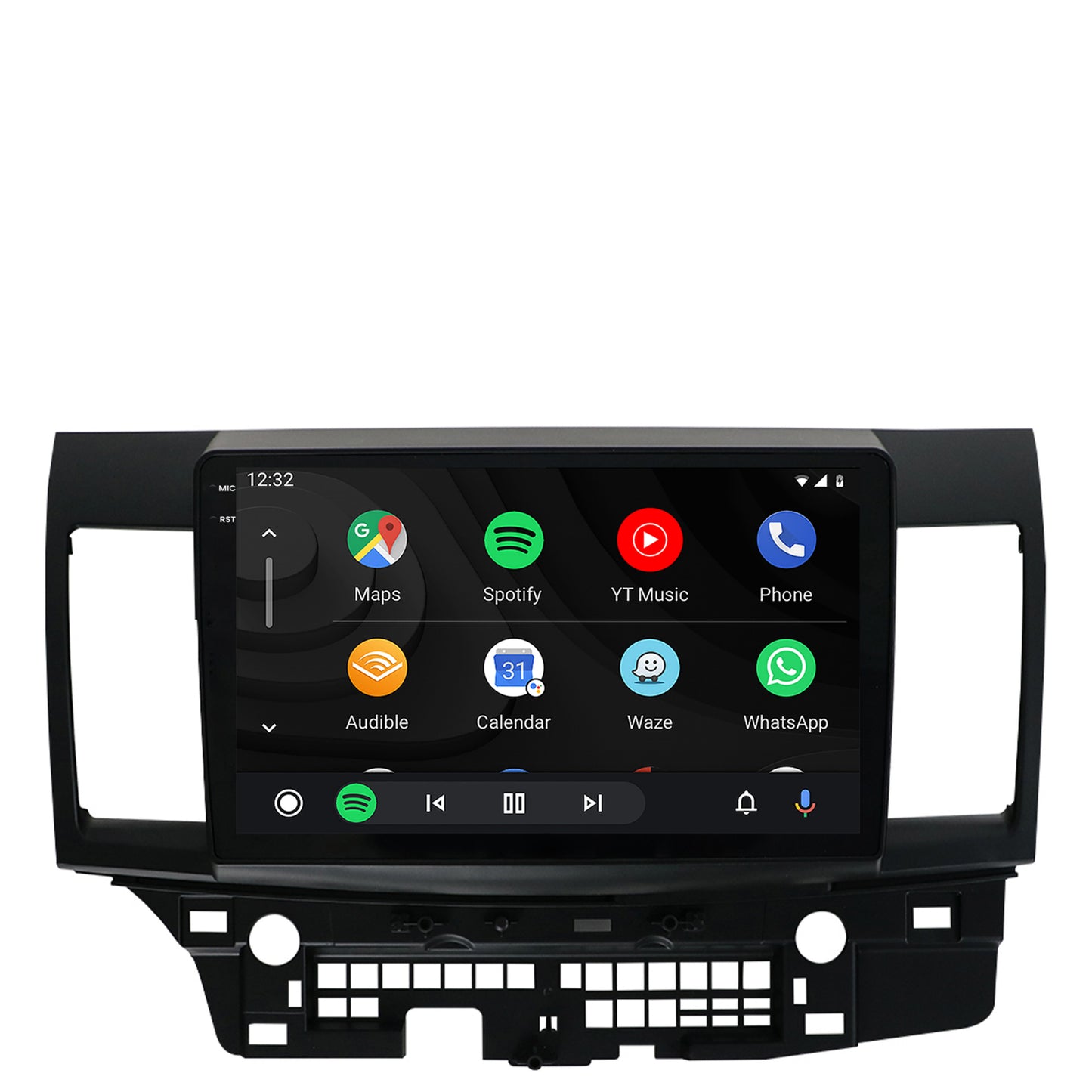 Navigatie 2K Mitsubishi Lancer (2007-2016), Android, S-Quadcore / 4GB RAM + 64GB ROM, 10.36 Inch - AD-BGS100042K+AD-BGRKIT269