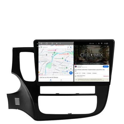 Navigatie 2K Mitsubishi Outlander (2013-2020), Android, S-Quadcore / 4GB RAM + 64GB ROM, 10.36 Inch - AD-BGS100042K+AD-BGRKIT268