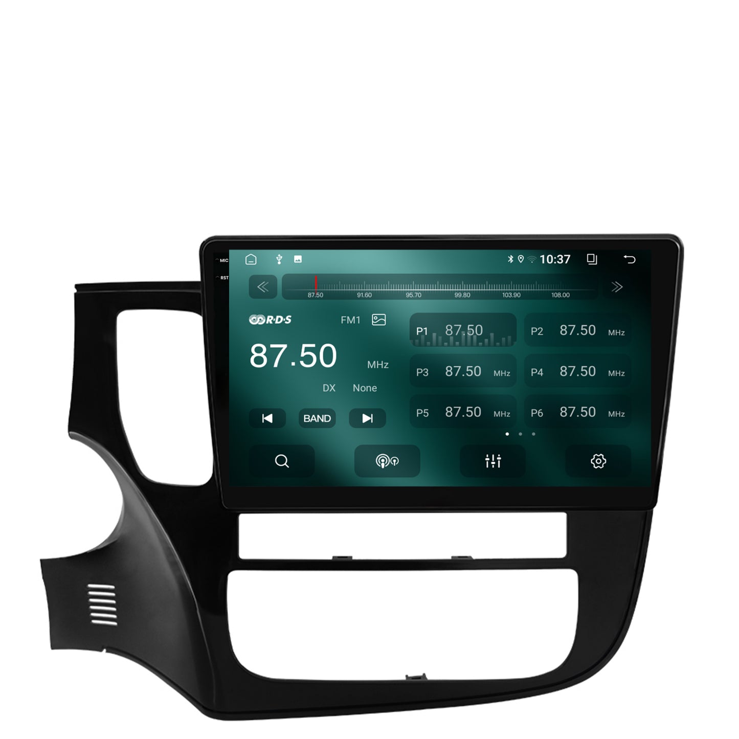 Navigatie 2K Mitsubishi Outlander (2013-2020), Android, S-Quadcore / 4GB RAM + 64GB ROM, 10.36 Inch - AD-BGS100042K+AD-BGRKIT268