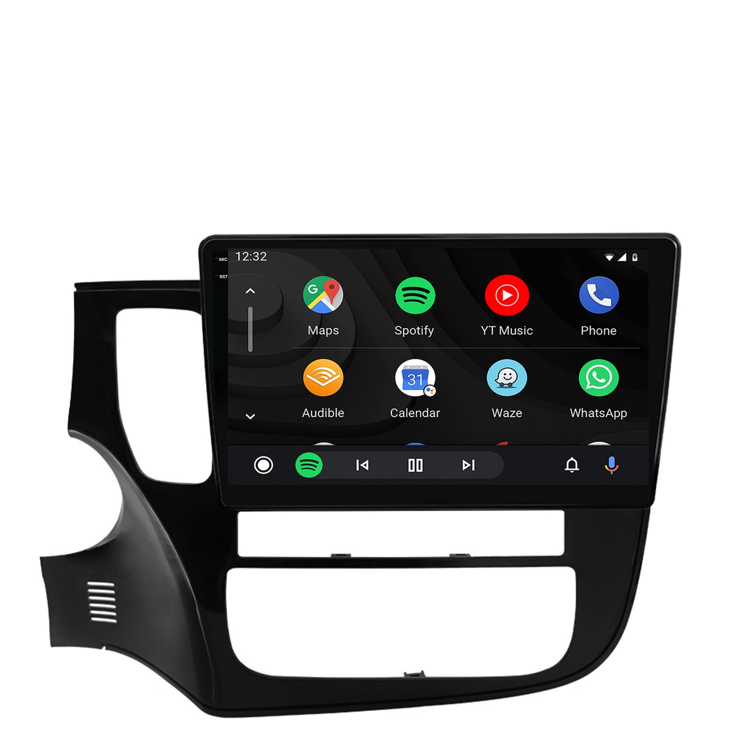 Navigatie 2K Mitsubishi Outlander (2013-2020), Android, S-Quadcore / 4GB RAM + 64GB ROM, 10.36 Inch - AD-BGS100042K+AD-BGRKIT268