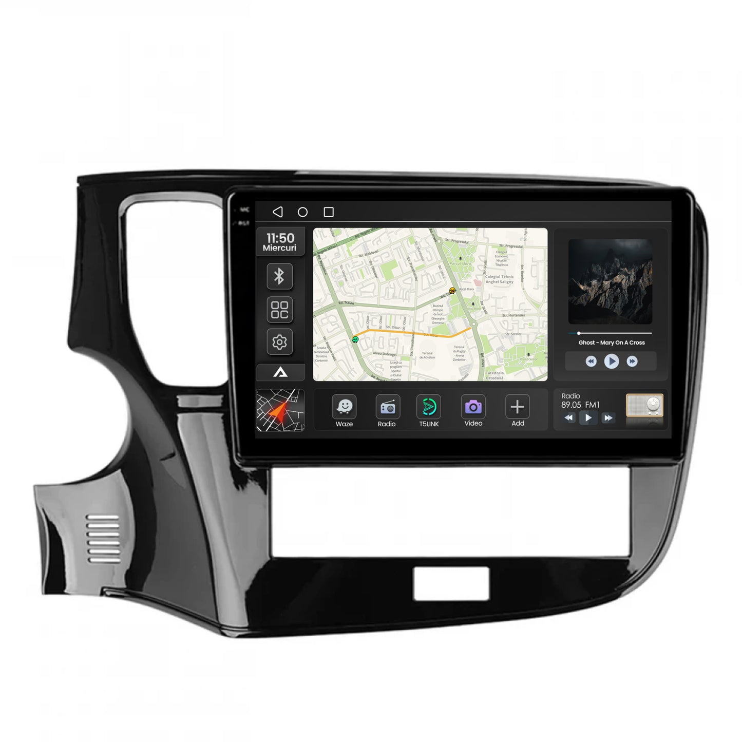 Navigatie 2K Mitsubishi Outlander (2019-2021), Android, S-Quadcore / 4GB RAM + 64GB ROM, 10.36 Inch - AD-BGS100042K+AD-BGRKIT268 - Copie