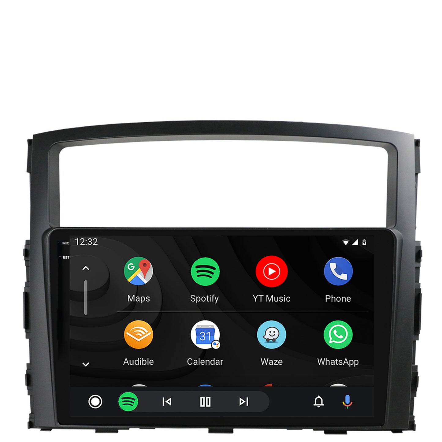 Navigatie 2K Mitsubishi Pajero (2006-2014), Android, S-Quadcore / 4GB RAM + 64GB ROM, 9.5 Inch - AD-BGS90042K+AD-BGRKIT271