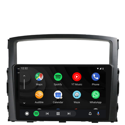 Navigatie 2K Mitsubishi Pajero (2006-2014), Android, S-Quadcore / 4GB RAM + 64GB ROM, 9.5 Inch - AD-BGS90042K+AD-BGRKIT271