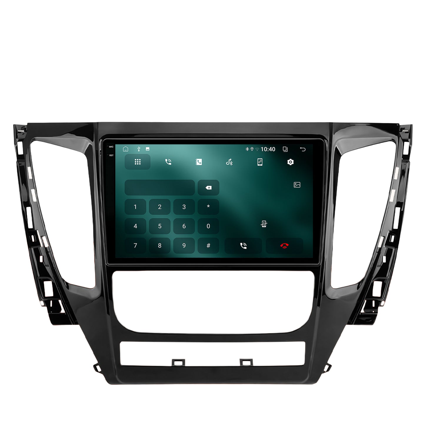 Navigatie 2K Mitsubishi Pajero (2016-2018), Android, S-Quadcore / 4GB RAM + 64GB ROM, 9.5 Inch - AD-BGS90042K+AD-BGRKIT270