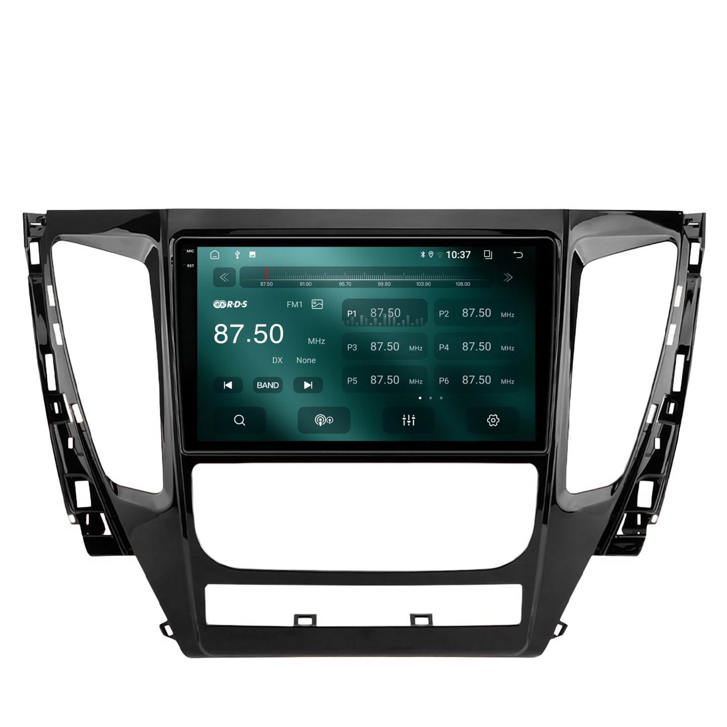 Navigatie 2K Mitsubishi Pajero (2016-2018), Android, S-Quadcore / 4GB RAM + 64GB ROM, 9.5 Inch - AD-BGS90042K+AD-BGRKIT270