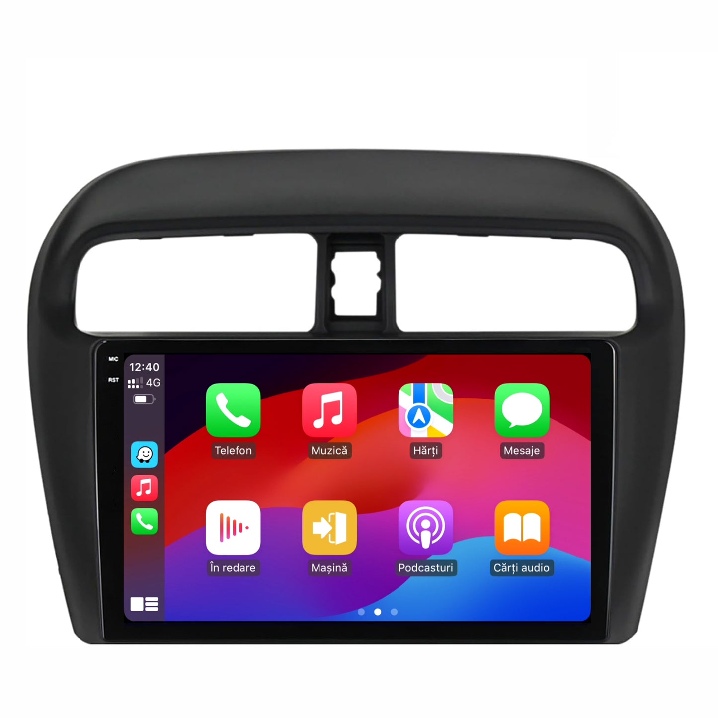 Navigatie 2K Mitsubishi Space Star / Mirage / Attrage, Android, S-Quadcore / 4GB RAM + 64GB ROM, 9.5 Inch - AD-BGS90042K+AD-BGRKIT267V3