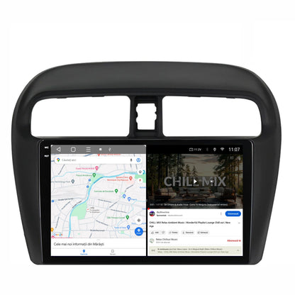 Navigatie 2K Mitsubishi Space Star / Mirage / Attrage, Android, S-Quadcore / 4GB RAM + 64GB ROM, 9.5 Inch - AD-BGS90042K+AD-BGRKIT267V3