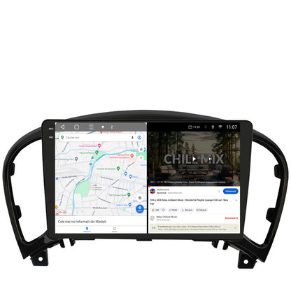 Navigatie 2K Nissan Juke (2010-2019), Android, S-Quadcore / 4GB RAM + 64GB ROM, 9.5 Inch - AD-BGS90042K+AD-BGRKIT168