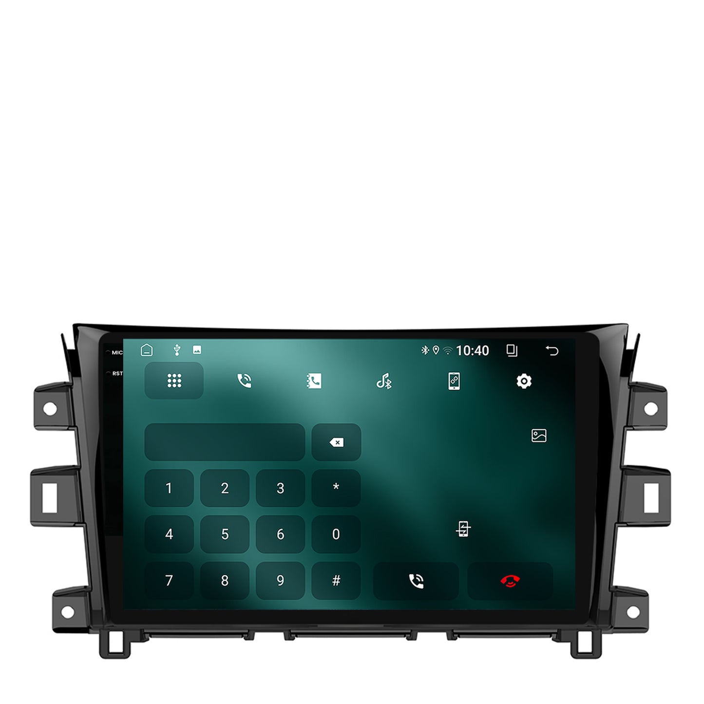 Navigatie 2K Nissan Navara (2015+), Android, S-Quadcore / 4GB RAM + 64GB ROM, 10.36 Inch - AD-BGS100042K+AD-BGRKIT163