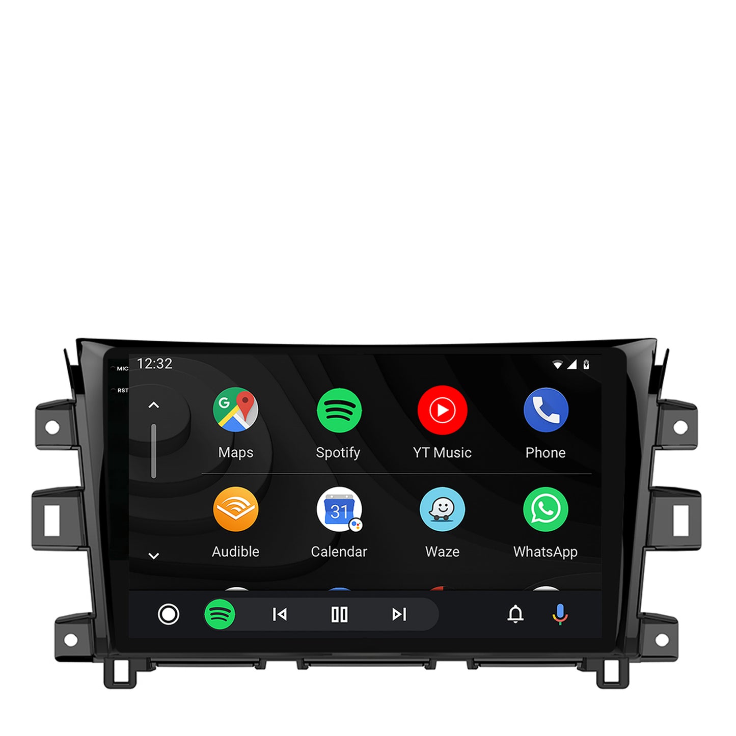 Navigatie 2K Nissan Navara (2015+), Android, S-Quadcore / 4GB RAM + 64GB ROM, 10.36 Inch - AD-BGS100042K+AD-BGRKIT163