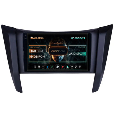 Navigatie 2K Nissan Navara (2015+), Android, S-Quadcore / 4GB RAM + 64GB ROM, 9.5 Inch - AD-BGS90042K+AD-BGRKIT163v2