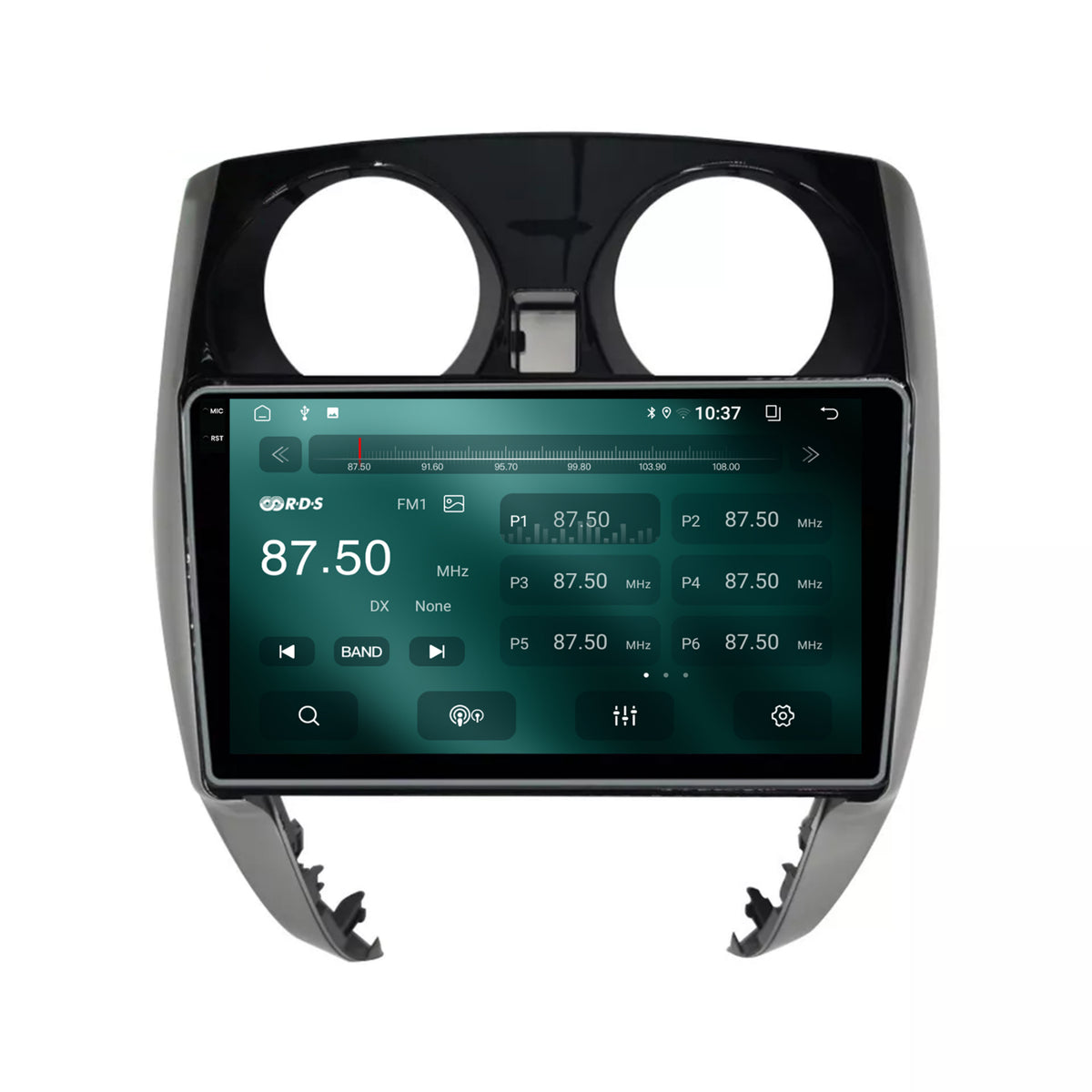 Navigatie 2K Nissan Note (2012-2019), Android, S-Quadcore / 4GB RAM + 64GB ROM, 10.36 Inch - AD-BGS100042K+AD-BGRKIT167