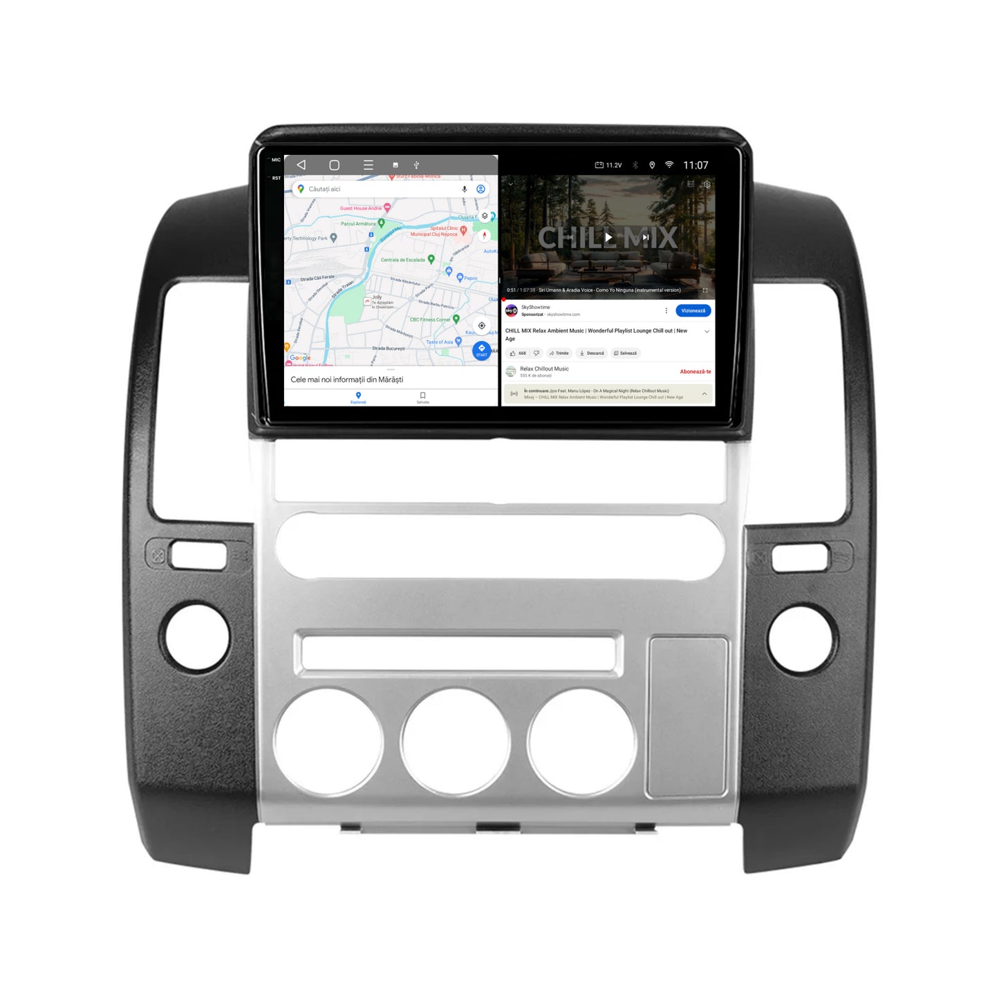 Navigatie 2K Nissan Pathfinder-Navara (2004-2014), Android, S-Quadcore / 4GB RAM + 64GB ROM, 9.5 Inch - AD-BGS90042K+AD-BGRKIT170V2