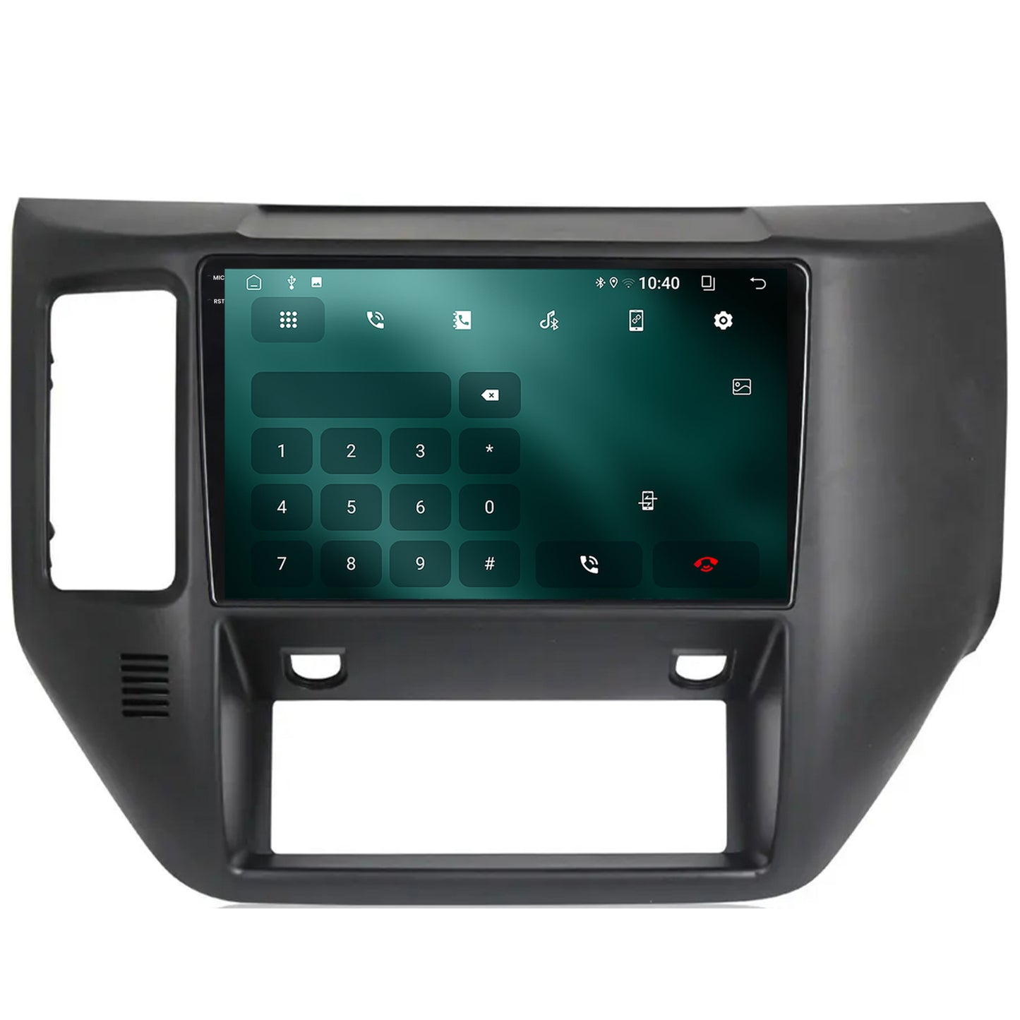 Navigatie 2K Nissan Patrol (2004-2012), Android, S-Quadcore / 4GB RAM + 64GB ROM, 9.5 Inch - AD-BGS90042K+AD-BGRKIT166V2