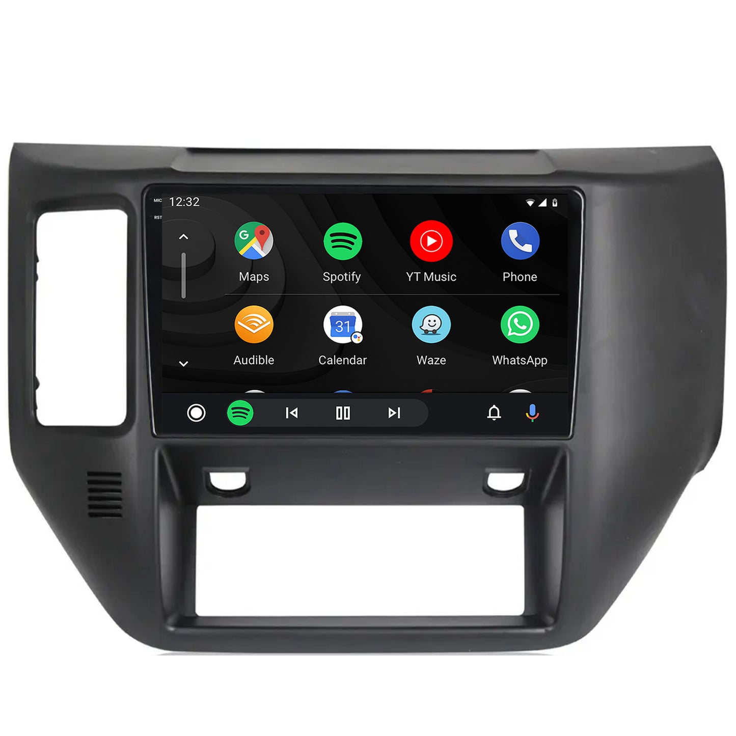 Navigatie 2K Nissan Patrol (2004-2012), Android, S-Quadcore / 4GB RAM + 64GB ROM, 9.5 Inch - AD-BGS90042K+AD-BGRKIT166V2