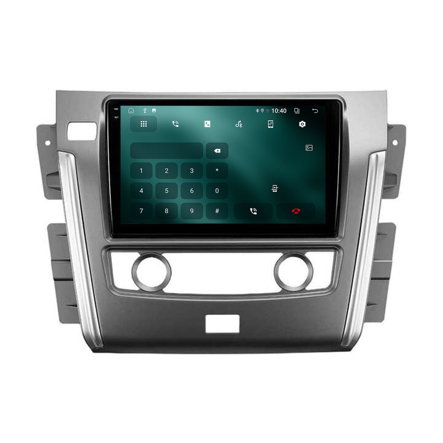 Navigatie 2K Nissan Patrol (2012-2020), Android, S-Quadcore / 4GB RAM + 64GB ROM, 10.36 Inch - AD-BGS100042K+AD-BGRKIT164