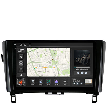 Navigatie 2K Nissan Qashqai / X-Trail (2013+), Android, S-Quadcore / 4GB RAM + 64GB ROM, 10.36 Inch - AD-BGS100042K+AD-BGRKIT162