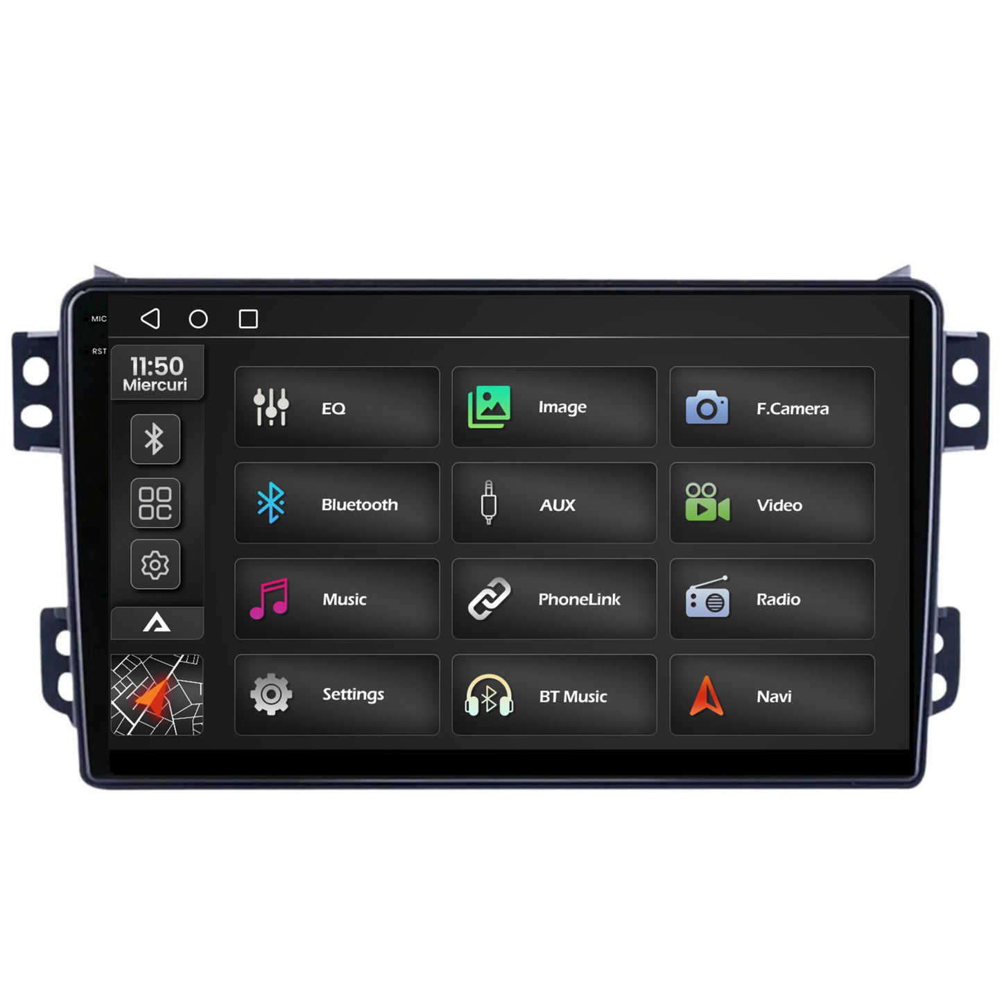 Navigatie 2K Opel Agila / Suzuki Splash (2007-2014), Android, S-Quadcore / 4GB RAM + 64GB ROM, 9.5 Inch - AD-BGS90042K+AD-BGRKIT388V2