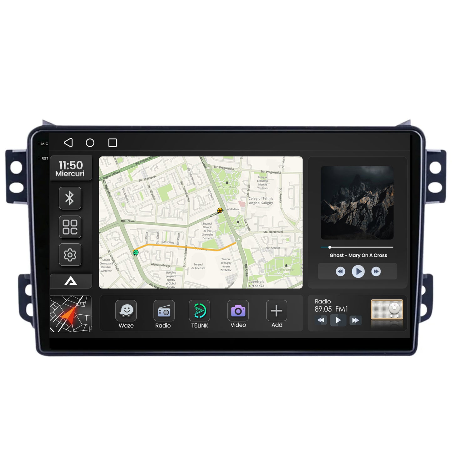 Navigatie 2K Opel Agila / Suzuki Splash (2007-2014), Android, S-Quadcore / 4GB RAM + 64GB ROM, 9.5 Inch - AD-BGS90042K+AD-BGRKIT388V2