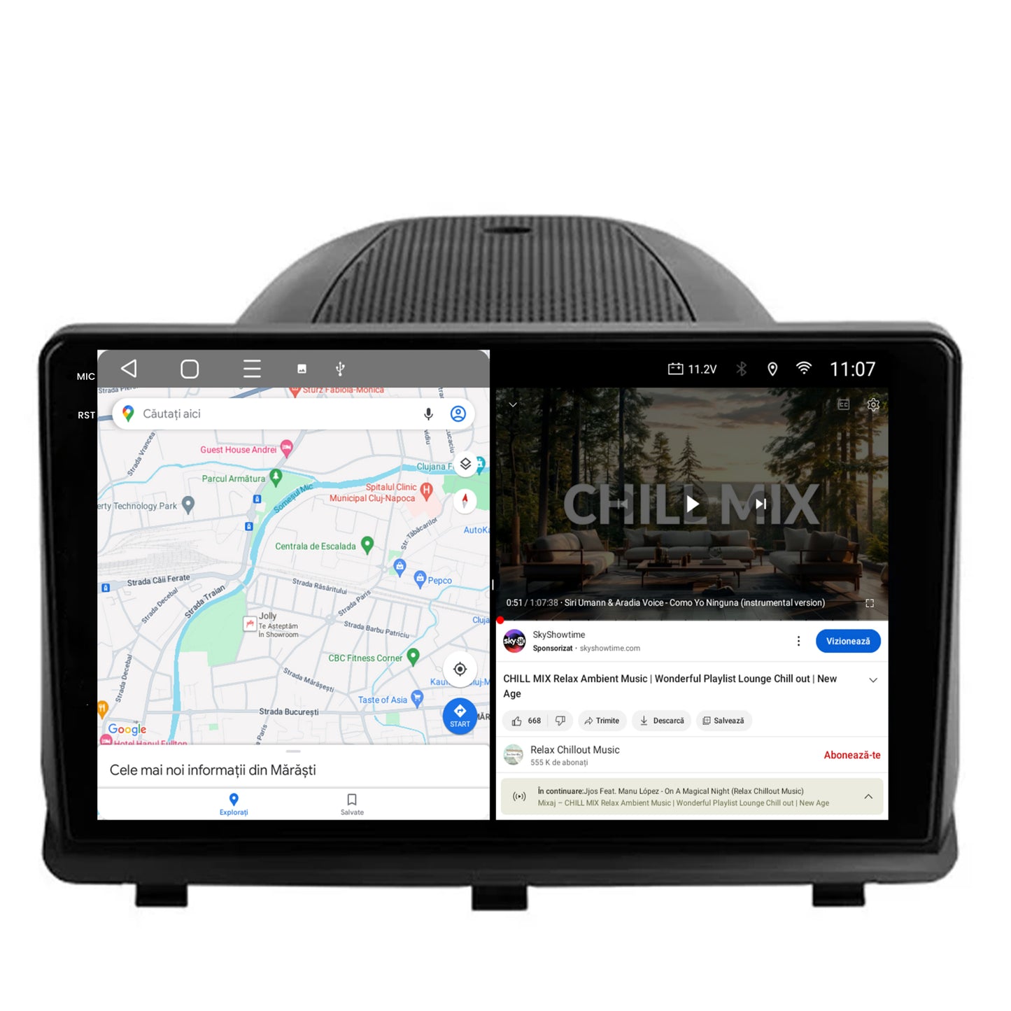Navigatie 2K Opel Antara (2006-2015), Android, S-Quadcore / 4GB RAM + 64GB ROM, 9.5 Inch - AD-BGS90042K+AD-BGRKIT386