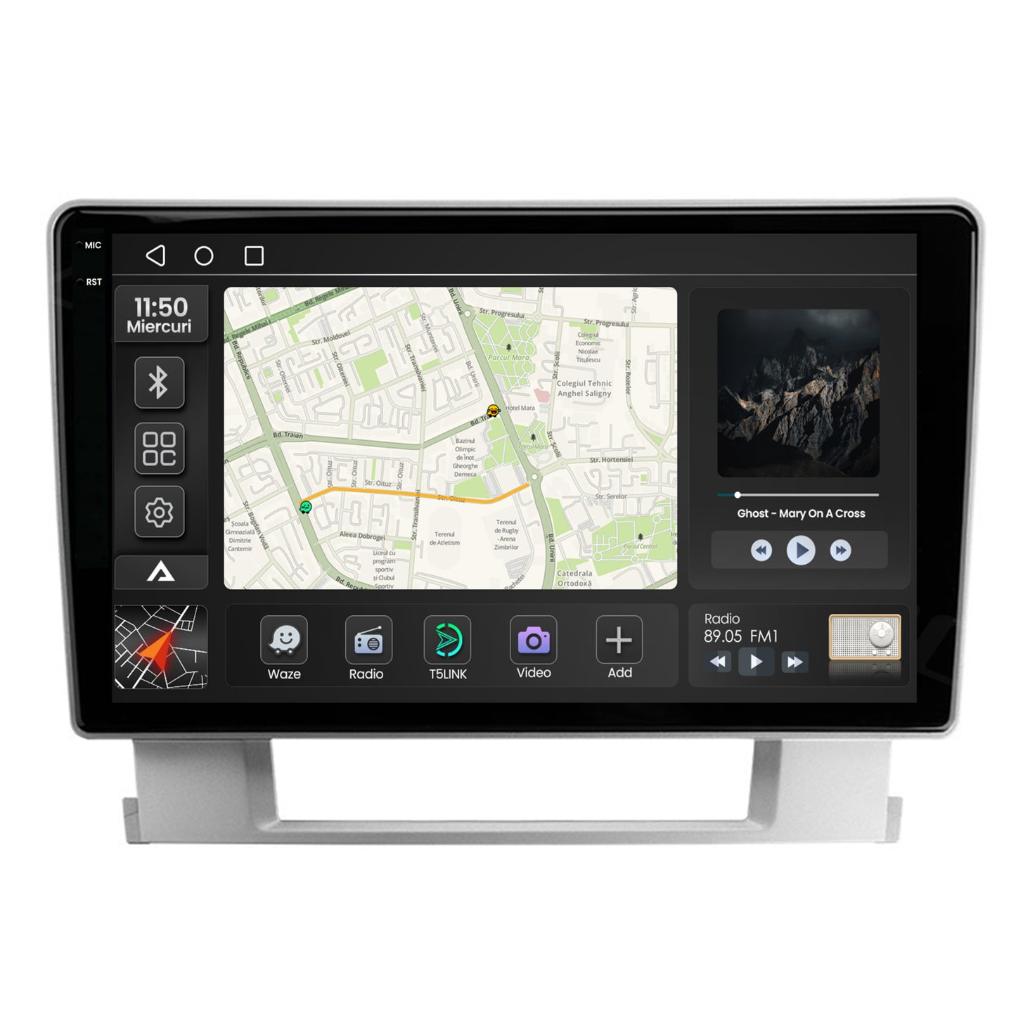 Navigatie 2K Opel Astra J, Android, S-Quadcore / 4GB RAM + 64GB ROM, 9.5 Inch - AD-BGS90042K+AD-BGRKIT253