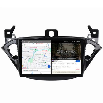 Navigatie 2K Opel Corsa E / Adam (2013-2019), Android, S-Quadcore / 4GB RAM + 64GB ROM, 9.5 Inch - AD-BGS90042K+AD-BGRKIT387