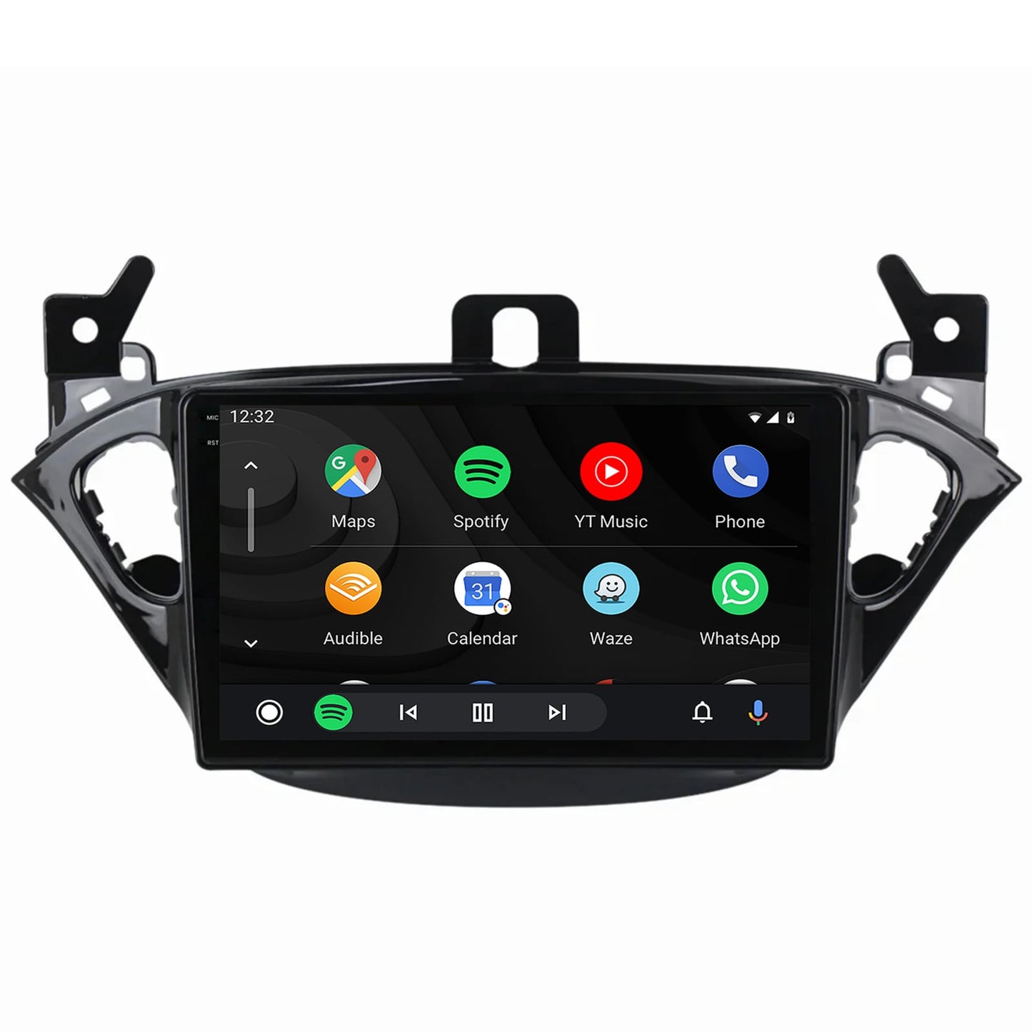 Navigatie 2K Opel Corsa E / Adam (2013-2019), Android, S-Quadcore / 4GB RAM + 64GB ROM, 9.5 Inch - AD-BGS90042K+AD-BGRKIT387