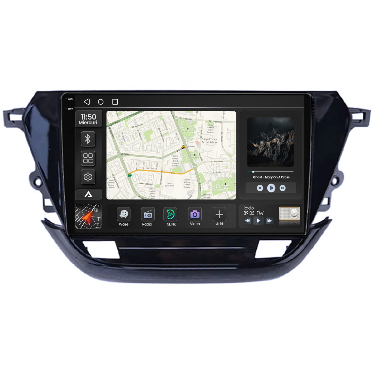 Navigatie 2K Opel Corsa F (2019+), Android, S-Quadcore / 4GB RAM + 64GB ROM, 9.5 Inch - AD-BGS90042K+AD-BGRKIT380