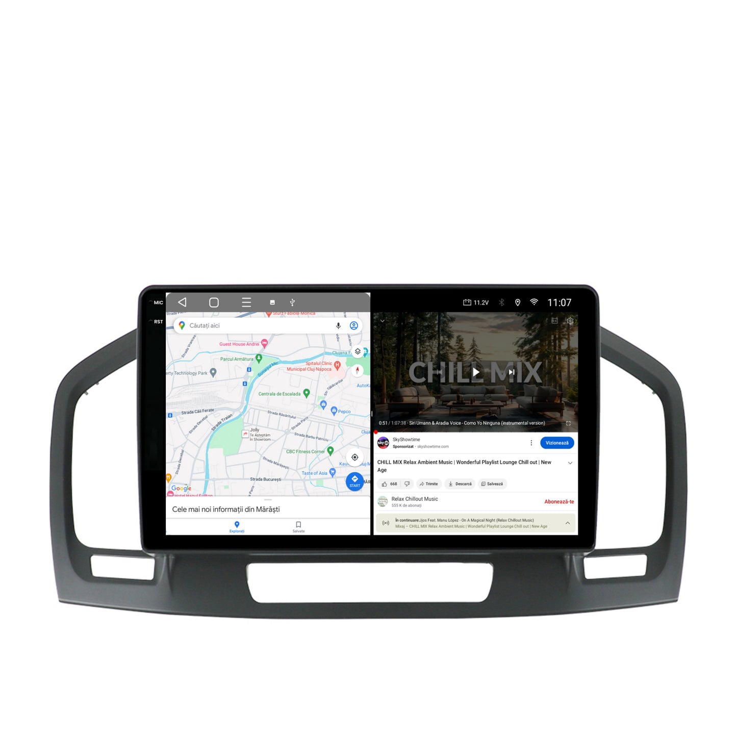Navigatie 2K Opel Insignia (2008-2013), Android, S-Quadcore / 4GB RAM + 64GB ROM, 9.5 Inch - AD-BGS90042K+AD-BGRKIT254