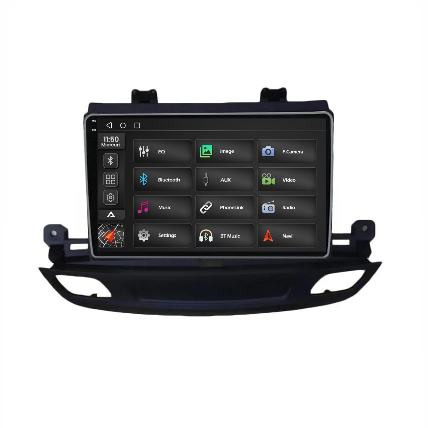 Navigatie 2K Opel Insignia B (2017+), Android, S-Quadcore / 4GB RAM + 64GB ROM, 9.5 Inch - AD-BGS90042K+AD-BGRKIT252