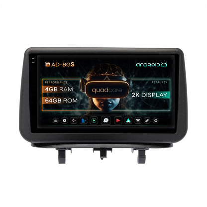 Navigatie 2K Opel Meriva (2010-2017), Android, S-Quadcore / 4GB RAM + 64GB ROM, 9.5 Inch - AD-BGS90042K+AD-BGRKIT366