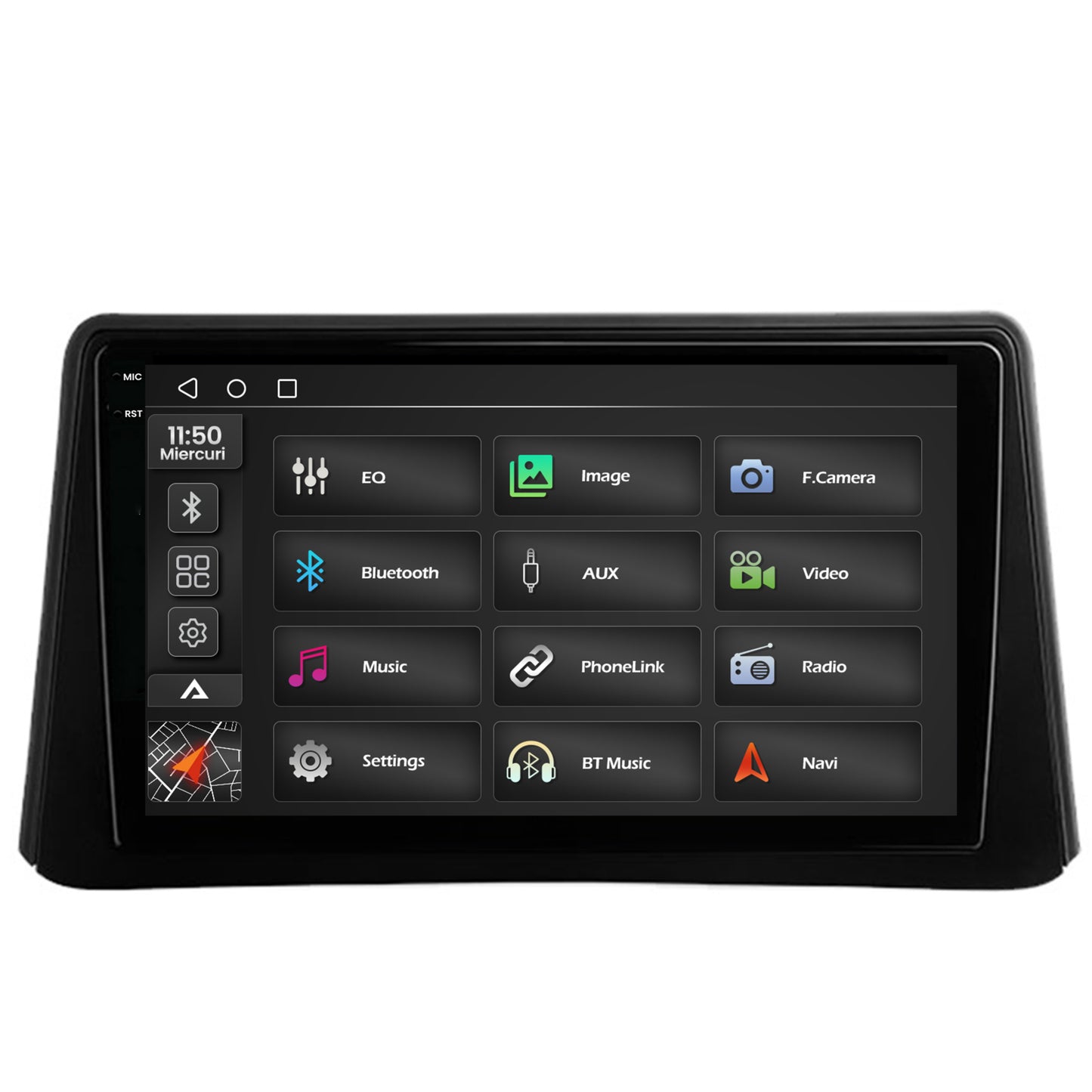 Navigatie 2K Opel Mokka (2012-2016), Android, S-Quadcore / 4GB RAM + 64GB ROM, 9.5 Inch - AD-BGS90042K+AD-BGRKIT390