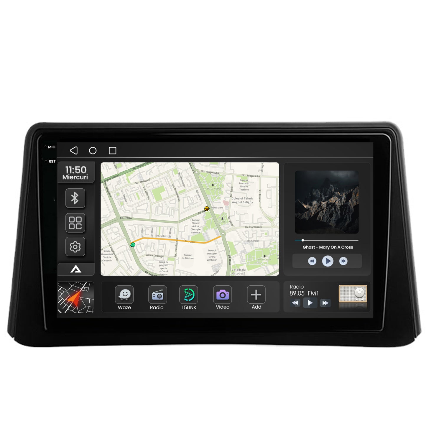 Navigatie 2K Opel Mokka (2012-2016), Android, S-Quadcore / 4GB RAM + 64GB ROM, 9.5 Inch - AD-BGS90042K+AD-BGRKIT390