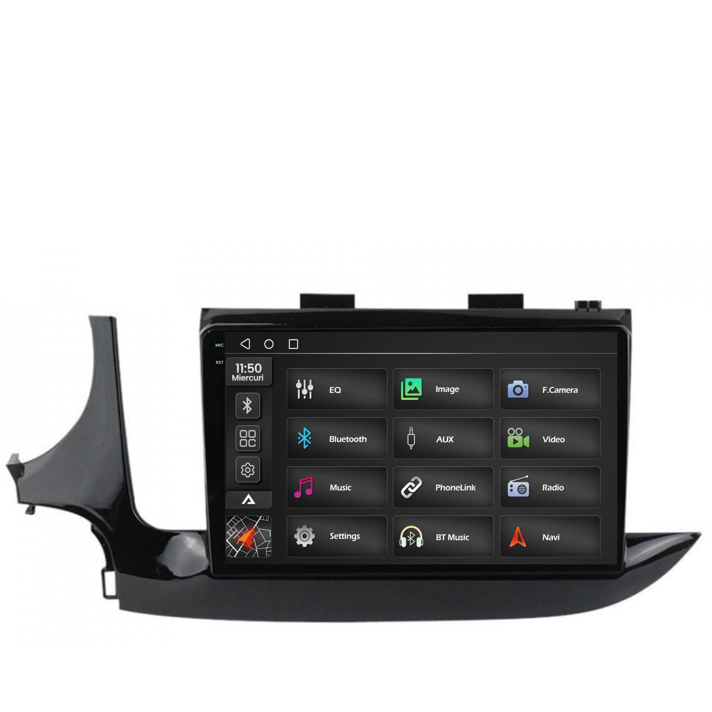 Navigatie 2K Opel Mokka (2016-Prezent), Android, S-Quadcore / 4GB RAM + 64GB ROM, 9.5 Inch - AD-BGS90042K+AD-BGRKIT250