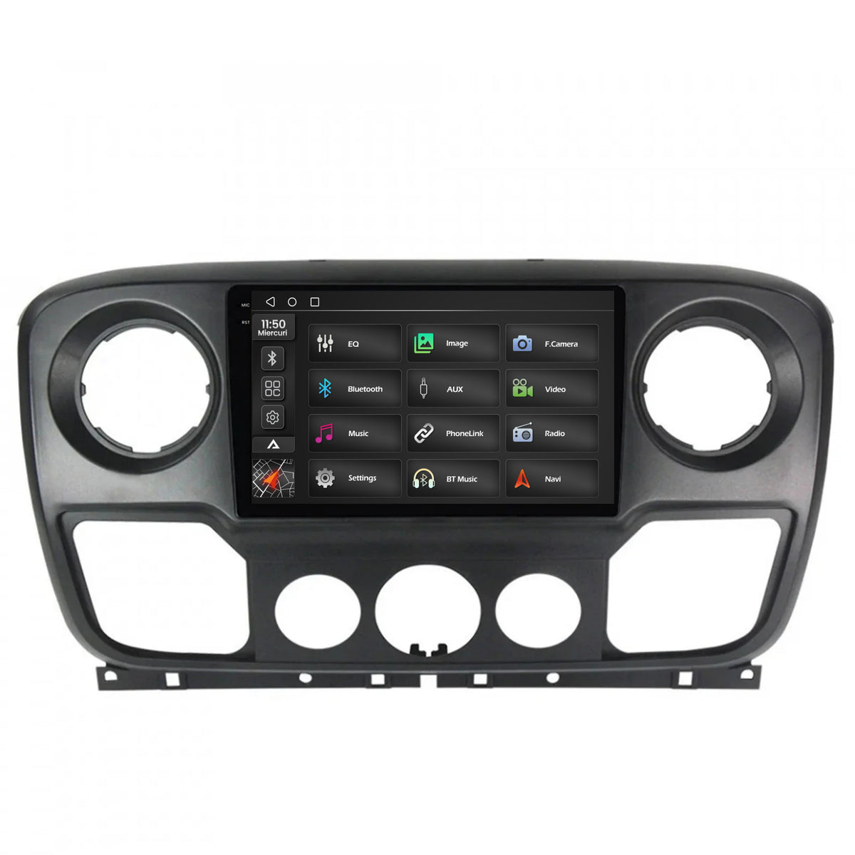 Navigatie 2K Opel Movano / Renault Master / Nissan NV400 (2011-2021), Android, S-Quadcore / 4GB RAM + 64GB ROM, 10.36 Inch - AD-BGS100042K+AD-BGRKIT388V2
